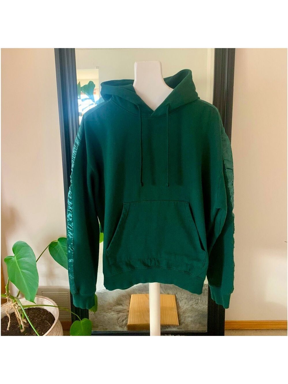 Urban Outfitters Green Hoodie Sweatshirt